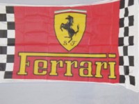 フェラーリ　Ferrari レッドチェッカー