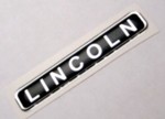 リンカーン LINCOLN 立体樹脂盛3Dステッカー