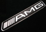 メルセデスベンツ　Mercedes-Benz　AMG 立体樹脂盛3Dステッカー
