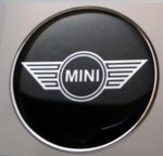 ミニクーパー MINI　Cooper　50mm 立体樹脂盛3Dステッカー